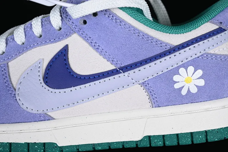 All categories Nk SB Dunk Series Nk SB Dunk Low low-top sneakers Nk SB Dunk Low "85" blue and white flowers double hook straps SB low-top sports and leisure sneakers DO9457-144